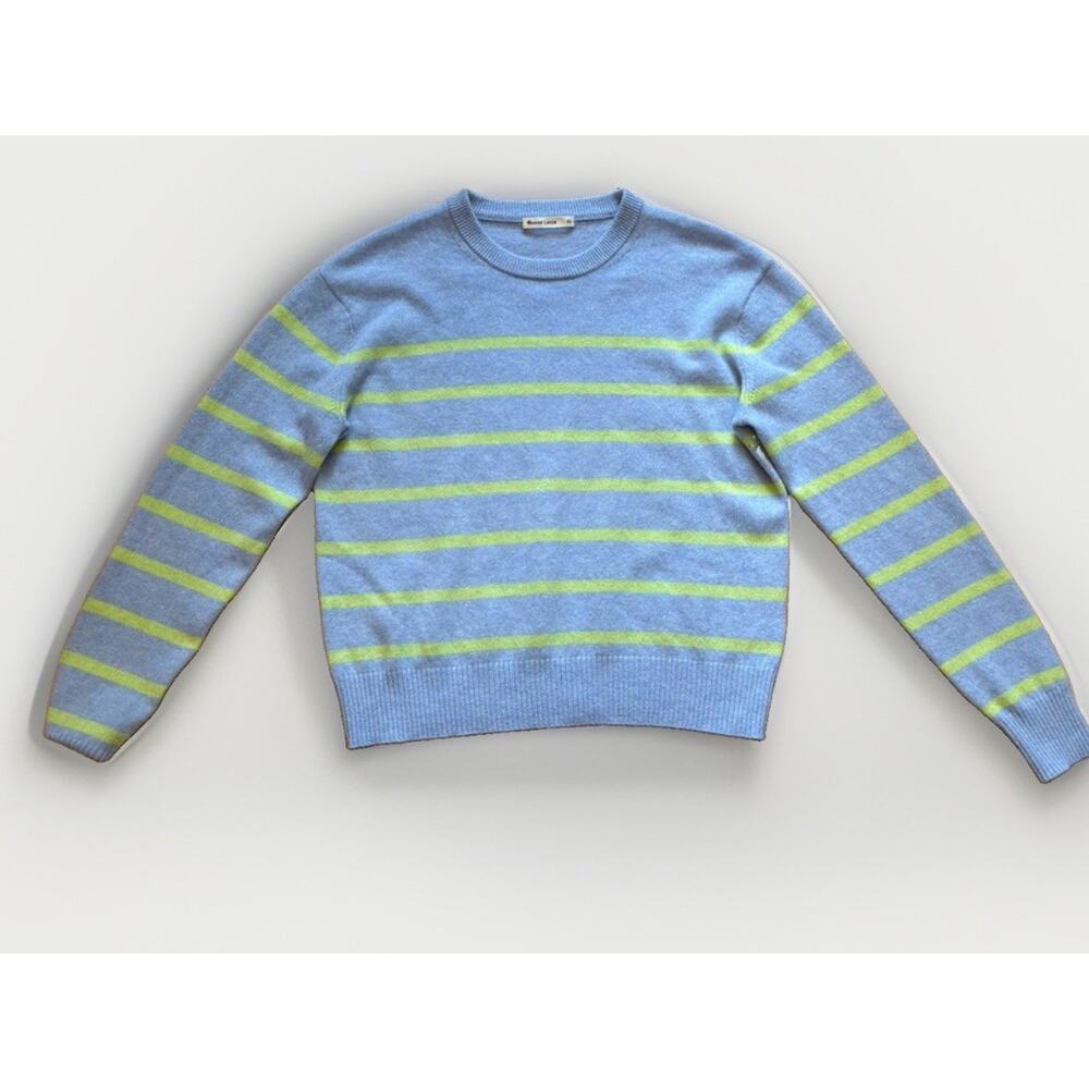 Marine Layer Harper Cashmere Sweater XS Layered Luxury Cabincore Workwear - Picture 4 of 9